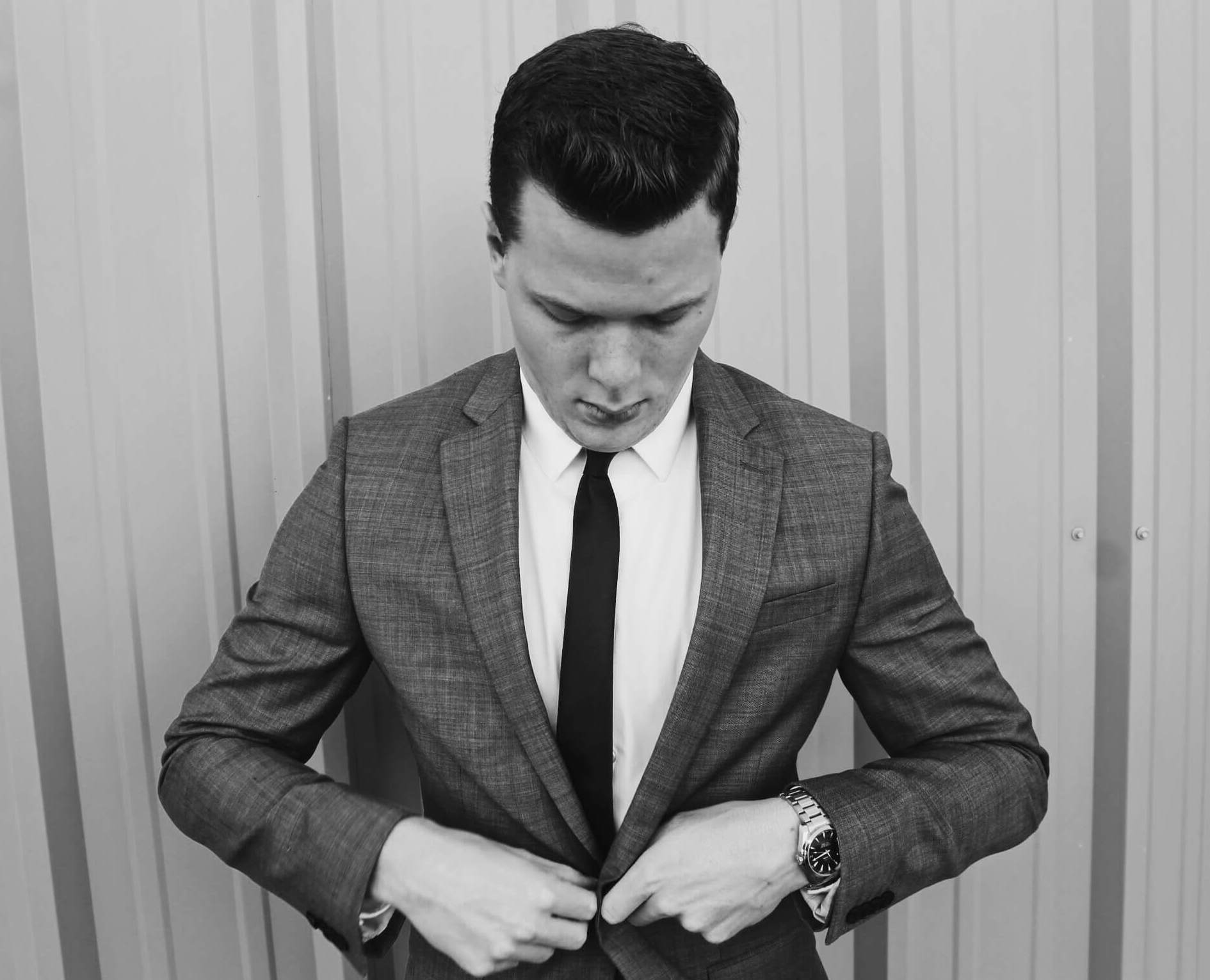 what to wear to a funeral man preparing for funeral service